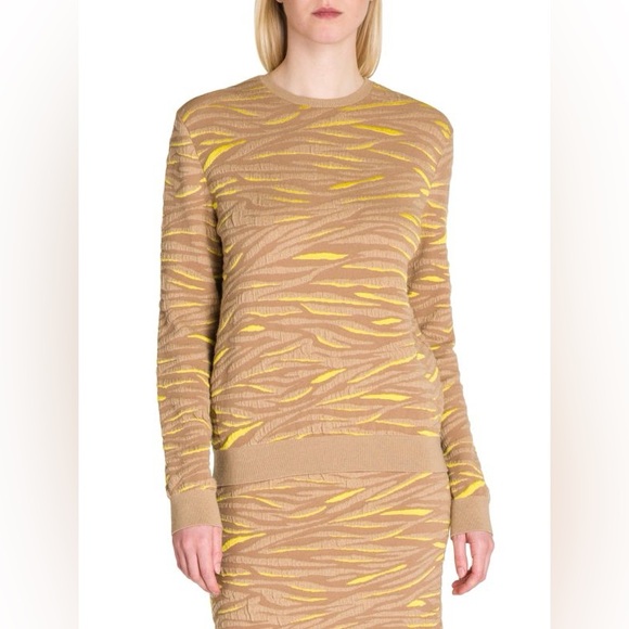 Stella McCartney Wool Animal Print Sweater - Picture 2 of 16